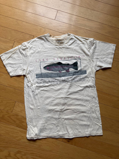 Vintage Lake Taneycomo Rainbow Trout Tee. Size L