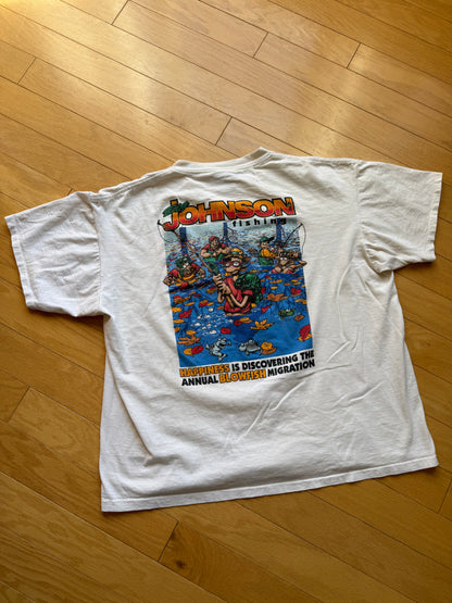 Vintage Big Johnson Blow Fish Migration Tee