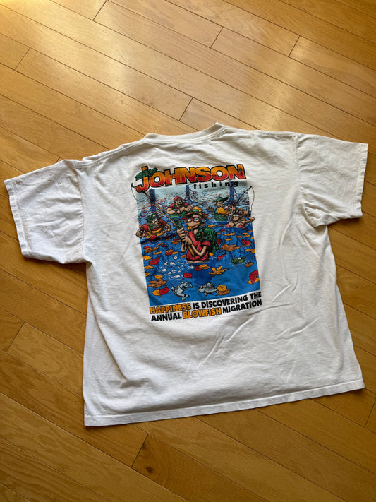 Vintage Big Johnson Blow Fish Migration Tee