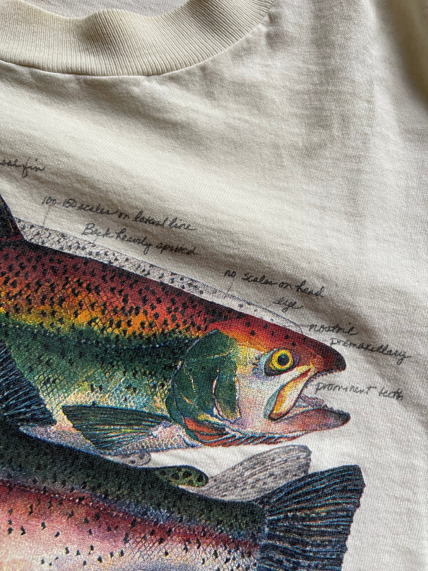 Vintage Trout Notes Tee