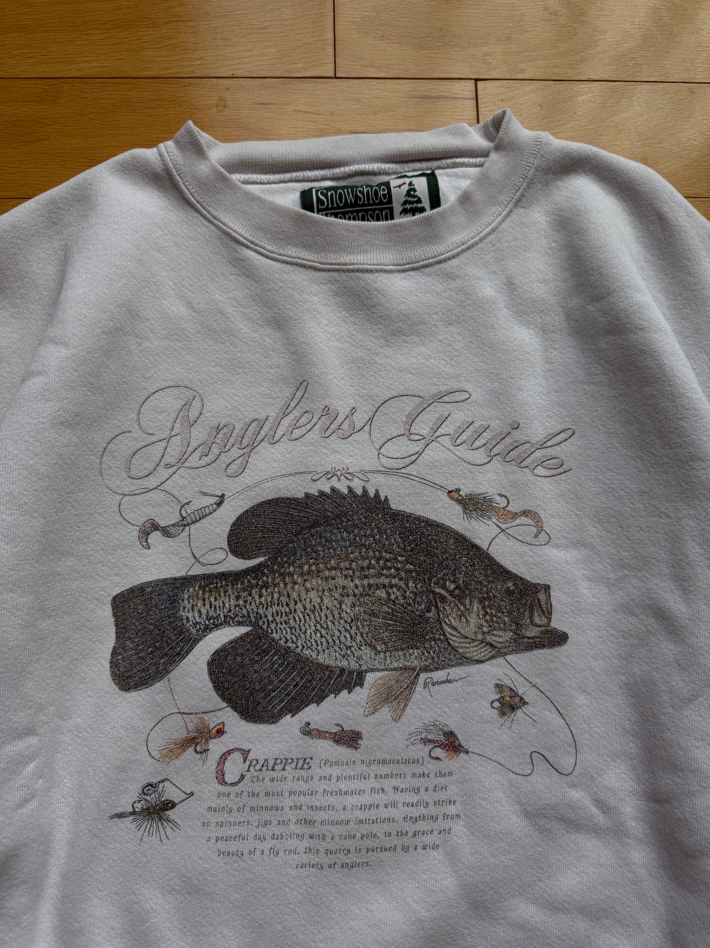 Vintage Snowshoe Thompson Crappie Crew