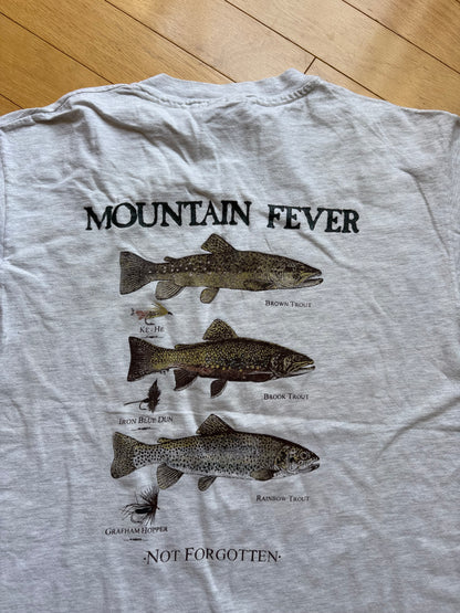 Vintage Mountain Fever Trout Tee. Size L