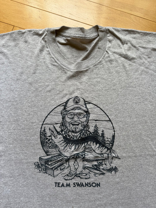 Vintage Team Swanson Tee. Size XXL