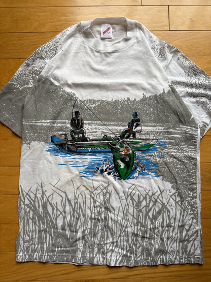 Vintage AOP Bass Jumping Tee