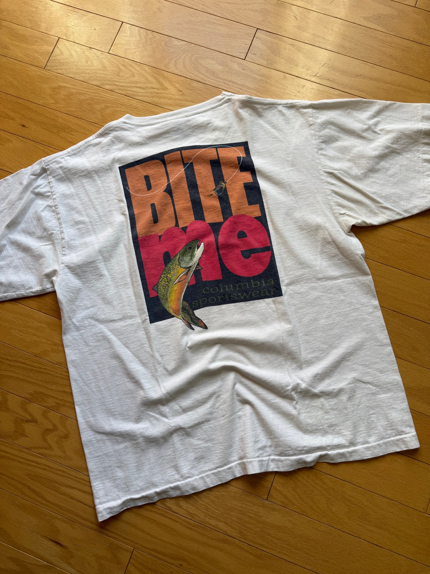 Vintage Columbia Bite Me Tee