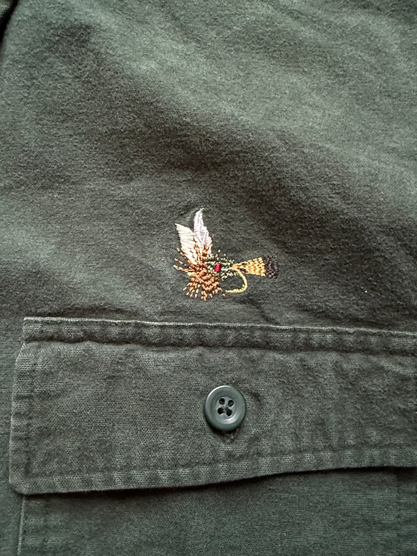 Vintage L.L. Bean Chamois Shirt. Size XL