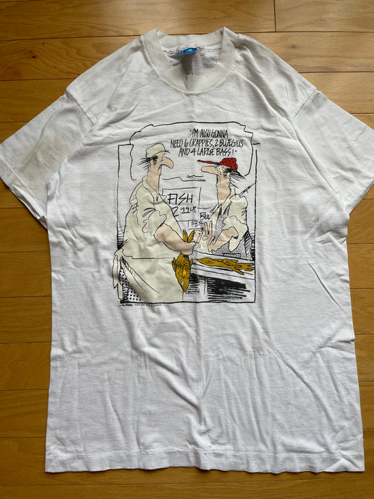 Vintage Fishing at the Counter Tee
