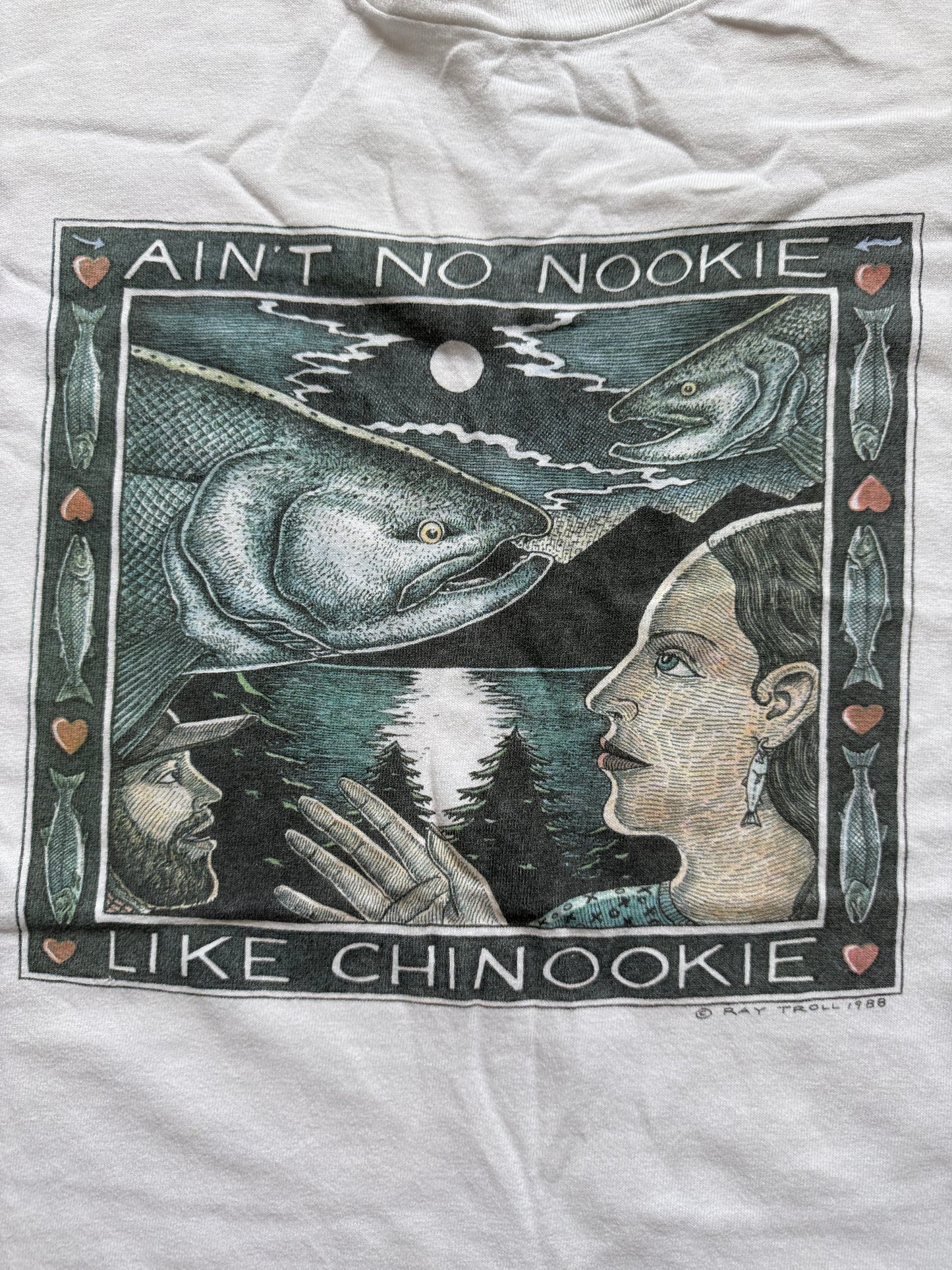 Vintage Ray Troll Ain't No Nookie Tee. Size L