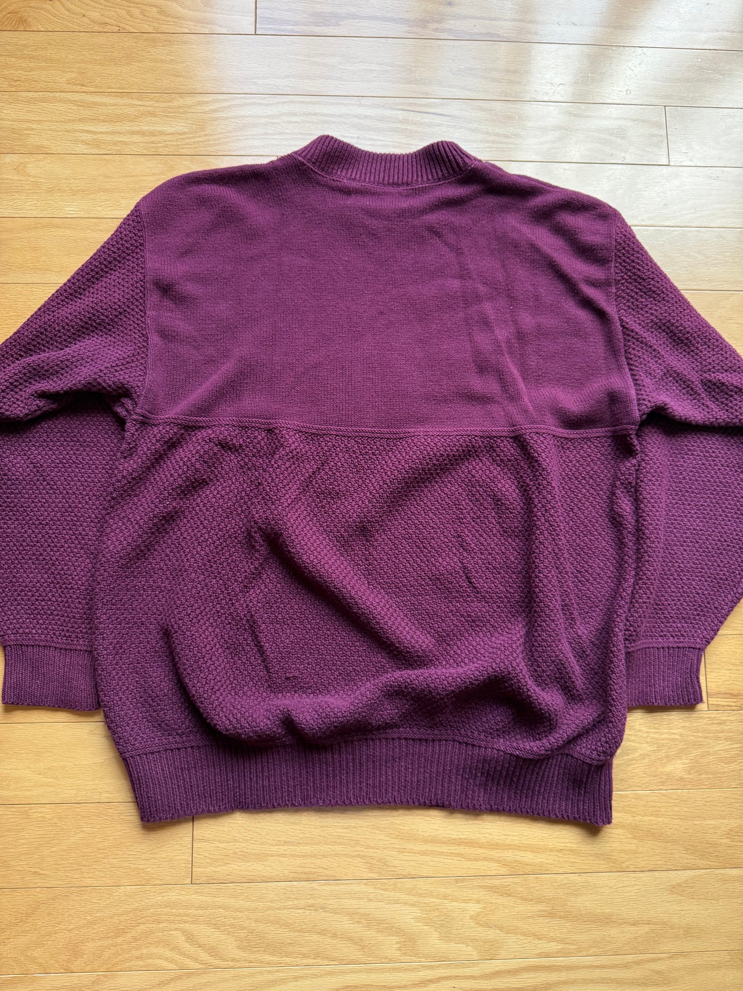 Vintage Orvis Embroidered 5 Fly Sweater