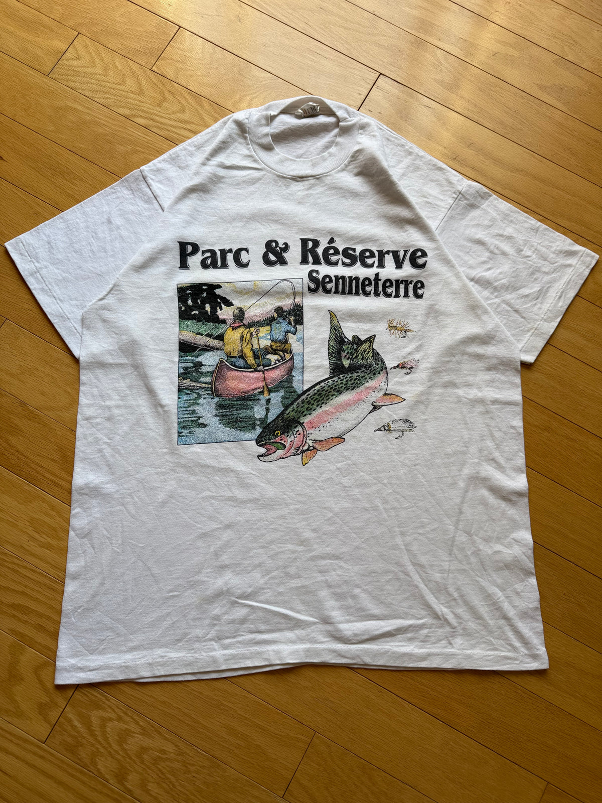 Vintage Canada Parc & Reserve Senneterre Tee. Size L