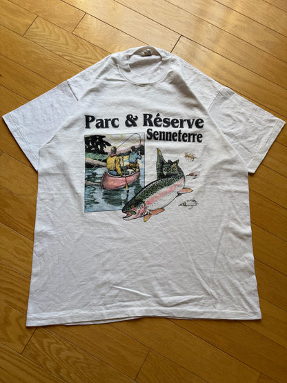 Vintage Canada Parc & Reserve Senneterre Tee. Size L