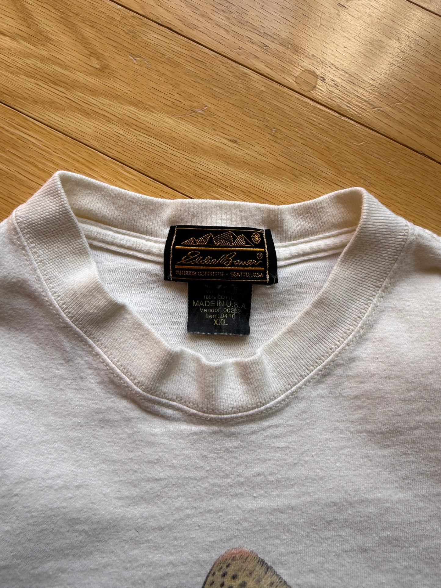 Vintage Eddie Bauer Joseph Tomelleri Rainbow Trout Tee