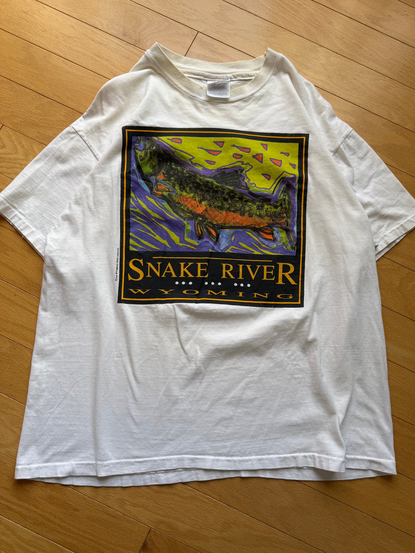 Vintage Snake River Wyoming Tee