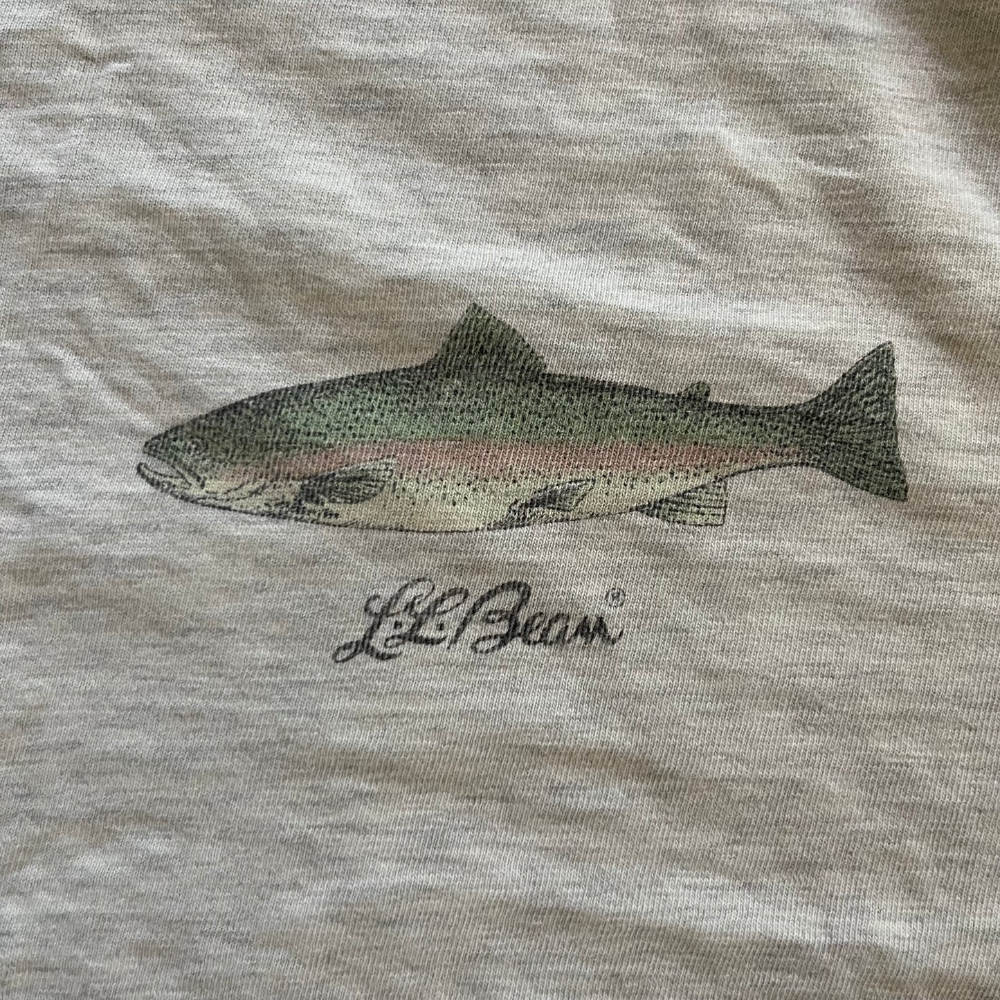 Vintage L.L. Bean Rainbow Trout Tee