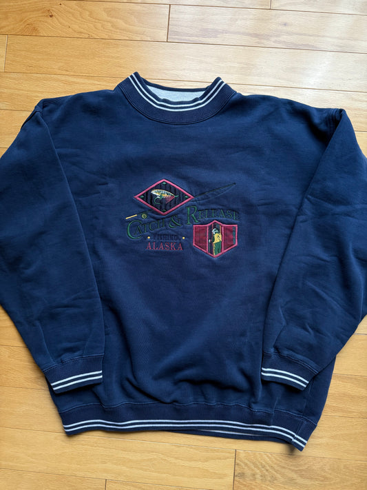 Vintage Gear Catch & Release Crewneck