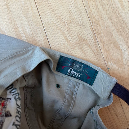 Vintage 2000 Orvis New York Brown Trout Hat