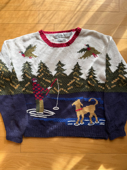 Vintage Robert Bruce Fisherman Sweater