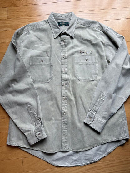 Vintage Orvis Fly Embroidered Shirt