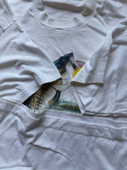 Vintage Mike Patrick Bass Tee. Size XXL