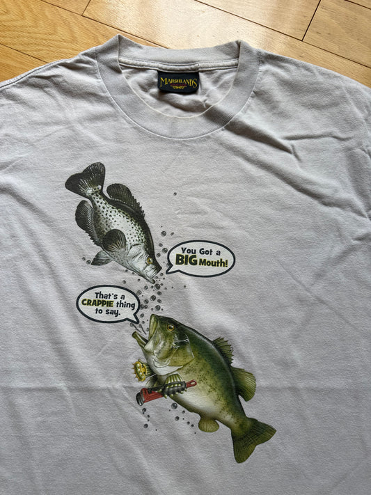 Vintage Crappie Thing To Say Tee. Size M