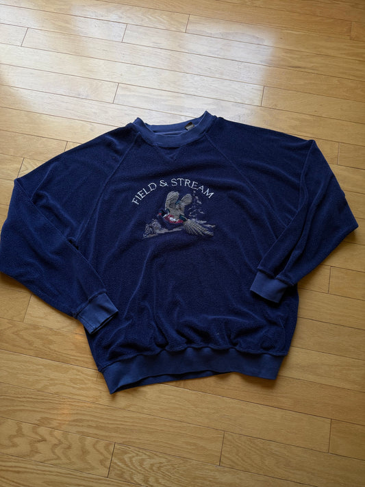 Vintage Field & Stream Fleece Pullover. Size XXL