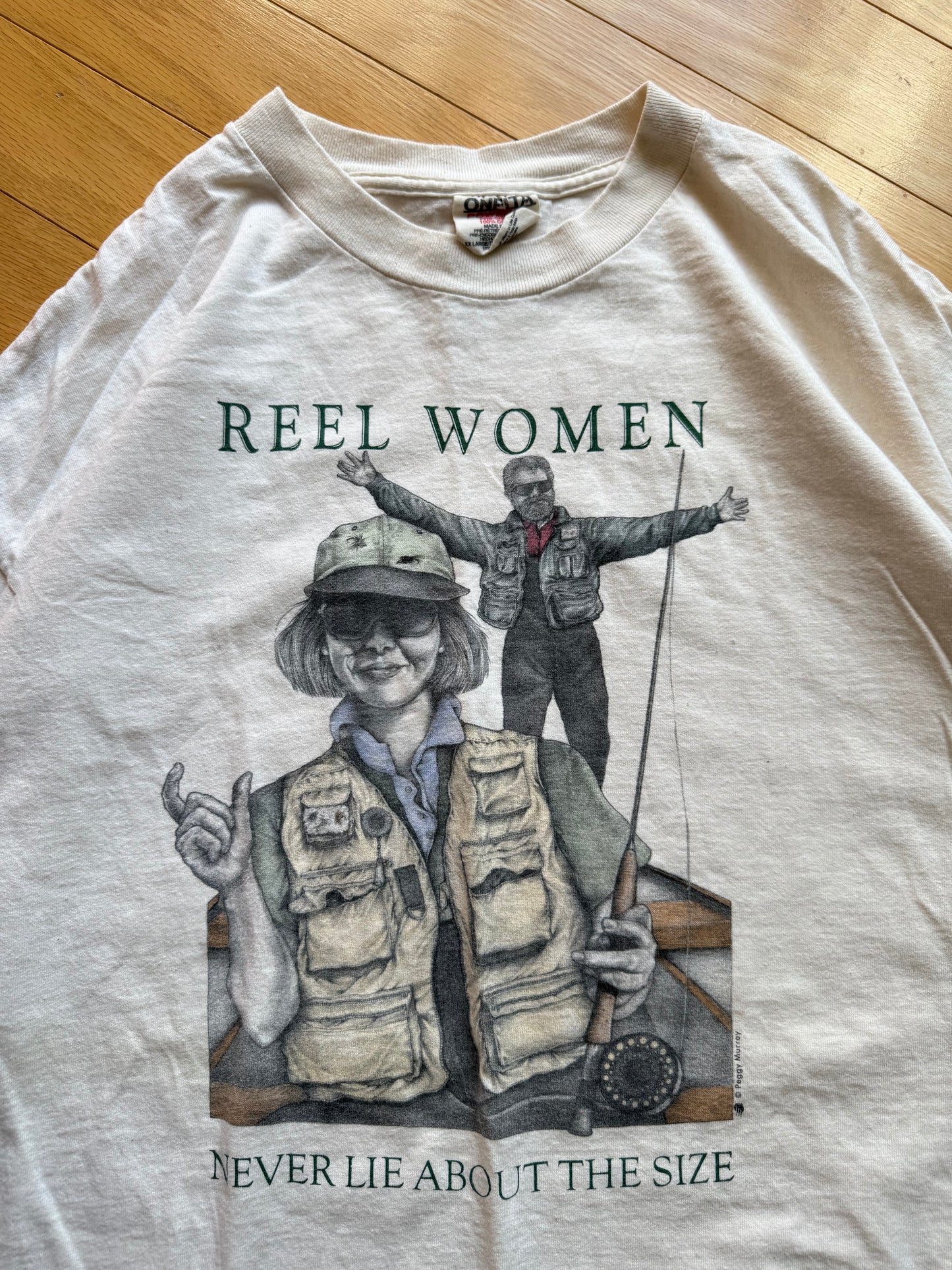 Vintage Reel Women Never Lie Tee
