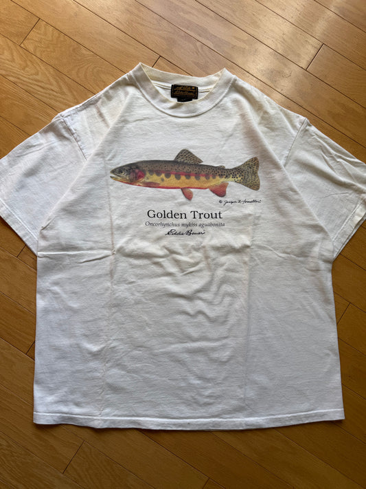 Vintage Eddie Bauer Joseph Tomelleri Golden Trout Tee