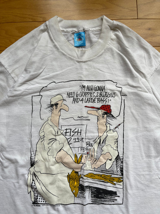 Vintage Fishing at the Counter Tee