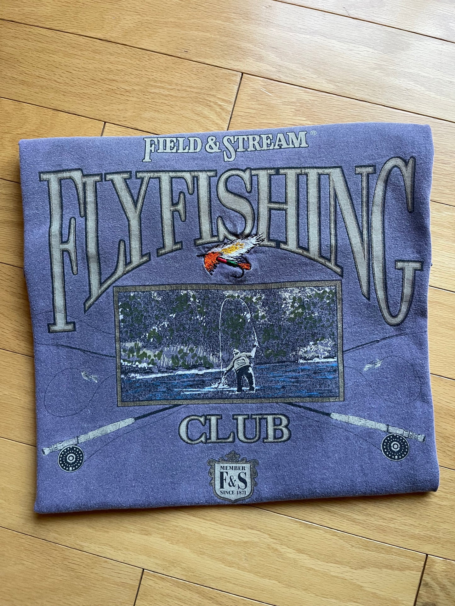 Vintage Field & Stream Fly Fishing Club