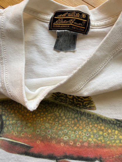 Vintage Eddie Bauer Joseph Tomelleri Brook Trout Tee