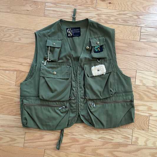 Vintage 60s Columbia Fishing Vest