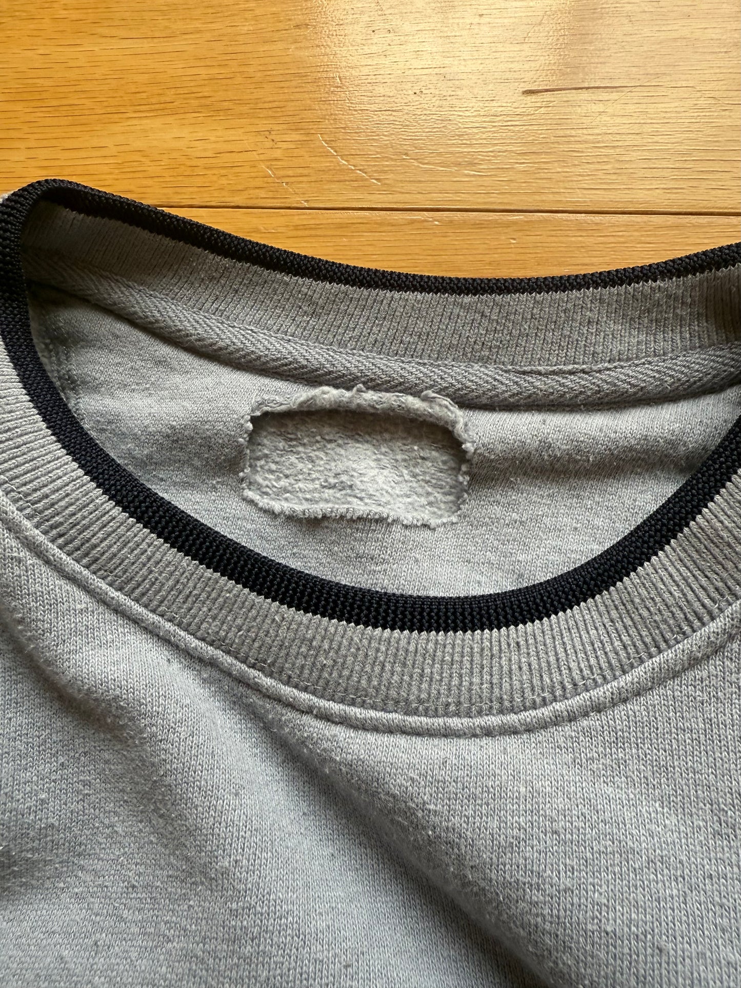 Vintage Embroidered Bass Crew