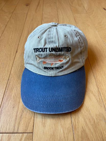 Vintage Trout Unlimited Brook Trout Hat