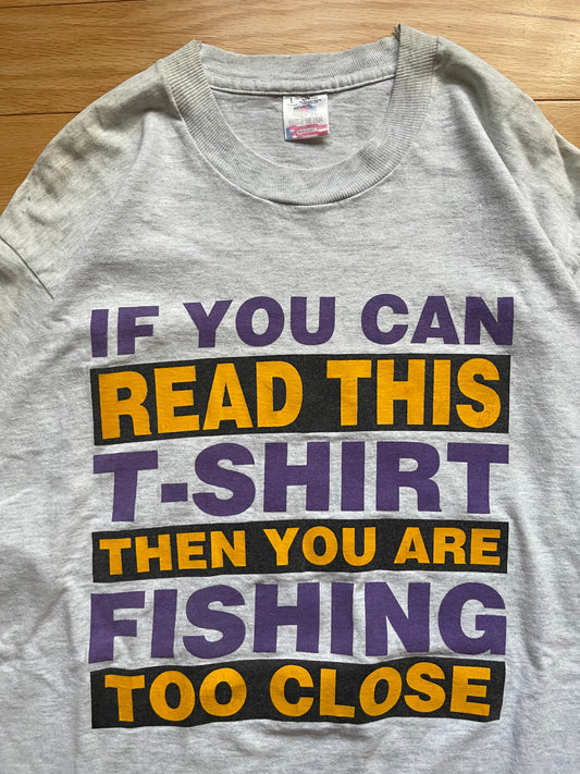 Vintage Fishing Too Close Tee