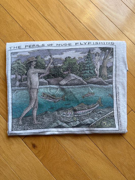 Vintage Ray Troll Perils of Nude Fly Fishing Tee