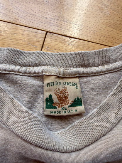 Vintage Field & Stream Wilderness Fish Club Tee