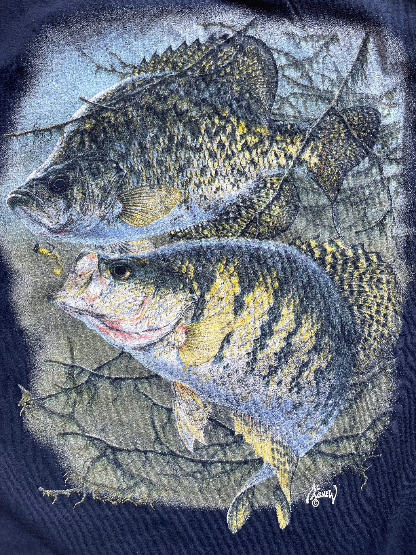 Vintage Al Agnew Crappie Tee
