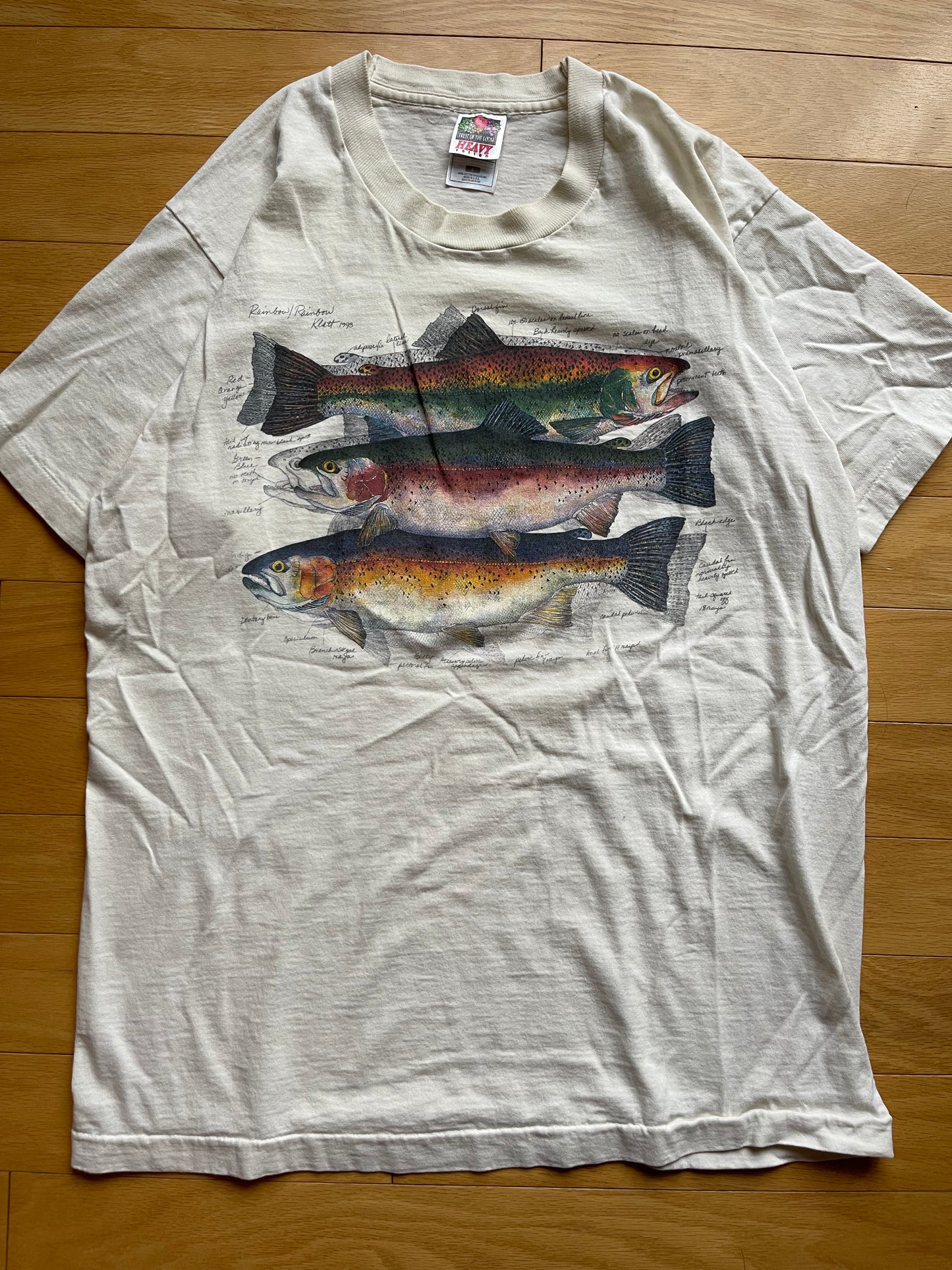 Vintage Trout Notes Tee