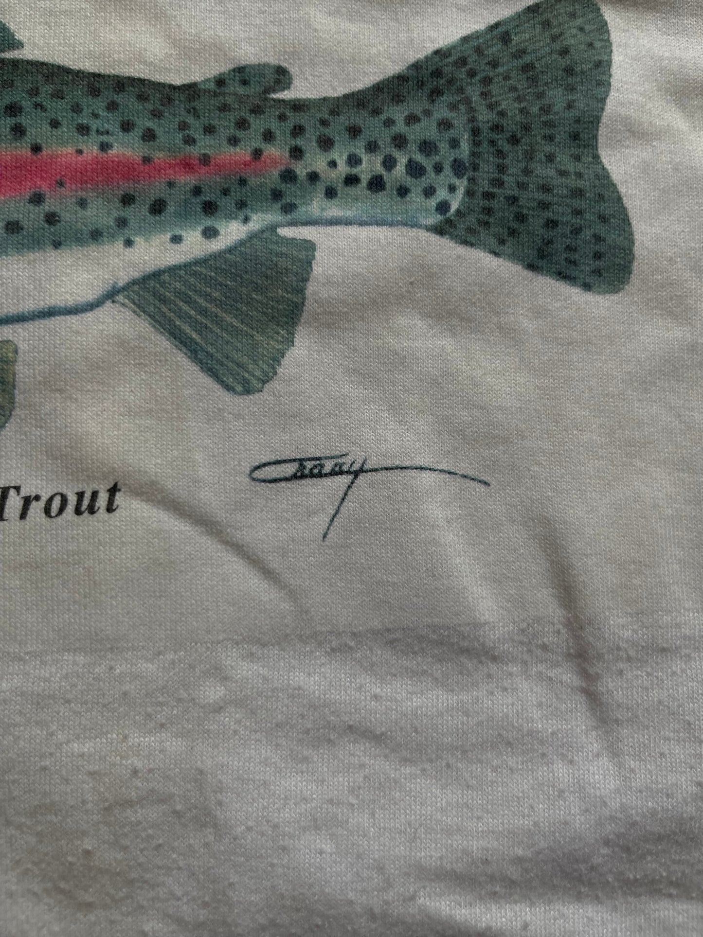 Vintage Catch & Release Trout Tee