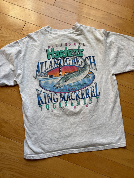 Vintage Hardee's King Mackerel Tournament Tee
