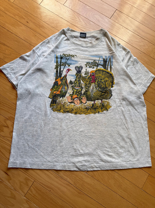 Vintage Reverse Turkey Hunting Tee