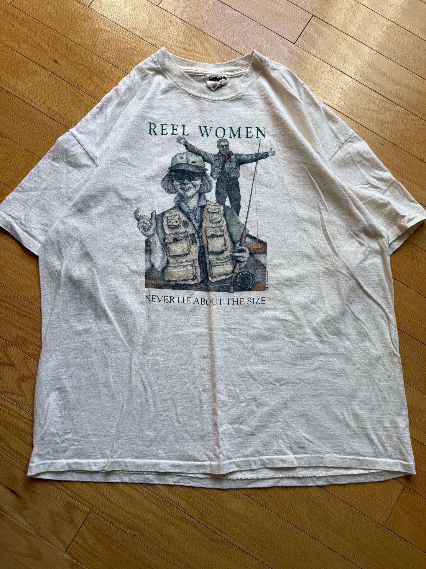 Vintage Reel Women Never Lie Tee