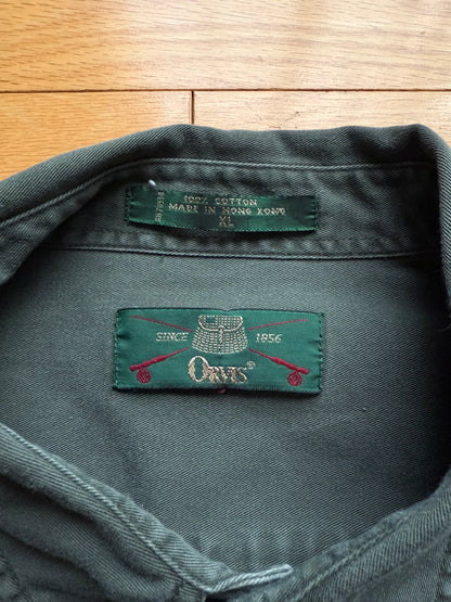 Vintage Orvis Fly Embroidered Shirt