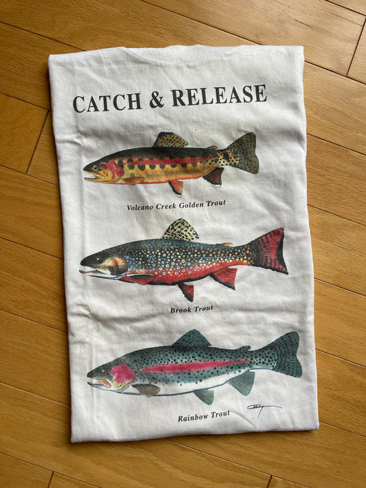 Vintage Catch & Release Trout Tee
