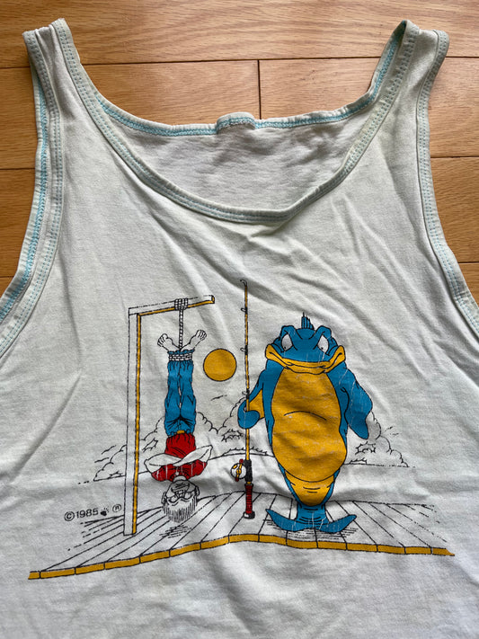 Vintage Caught Fisherman Tank