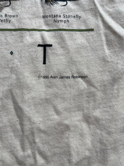 Vintage Liberty Graphics Alan James Robinson Trout Tee
