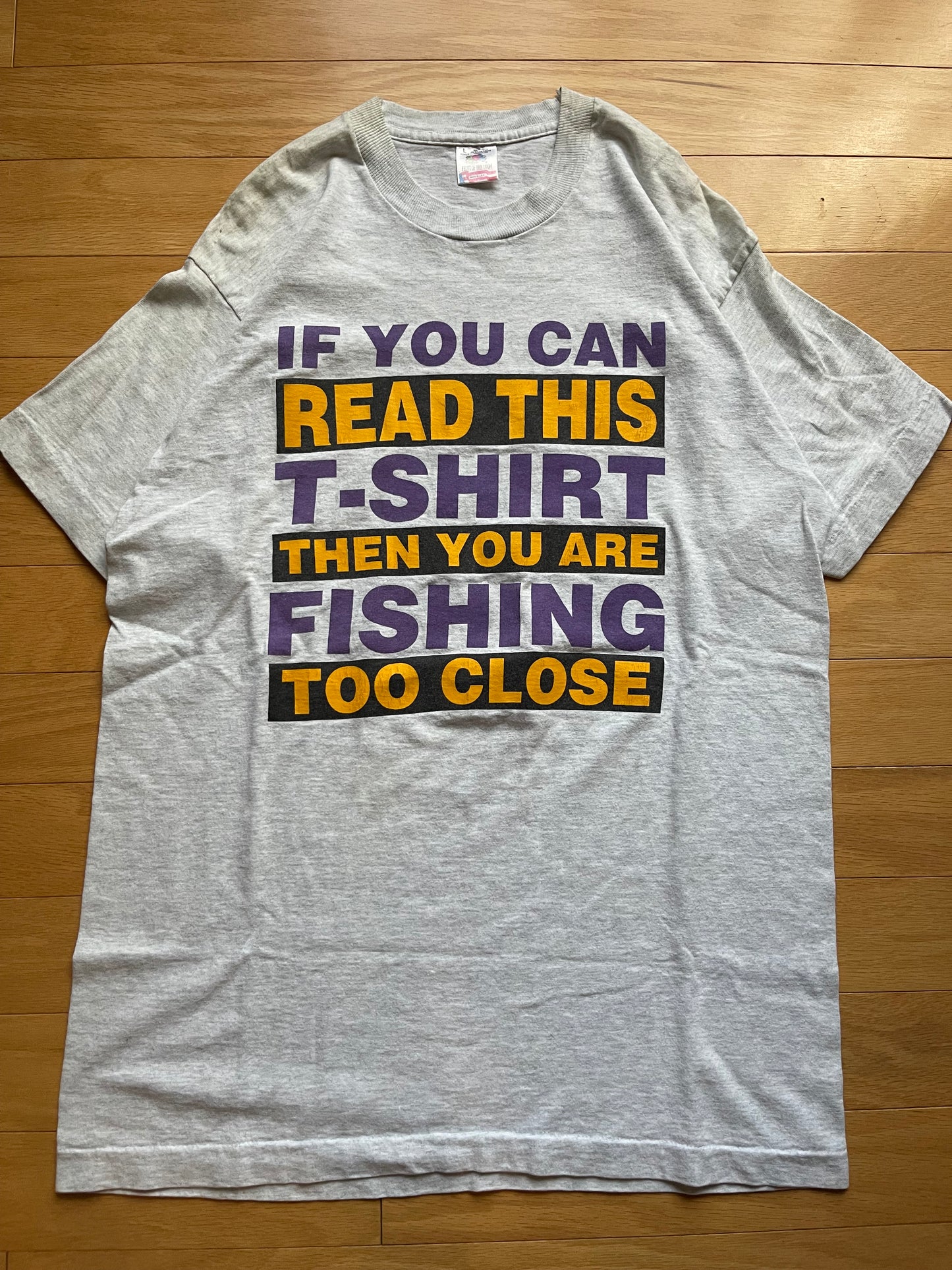Vintage Fishing Too Close Tee