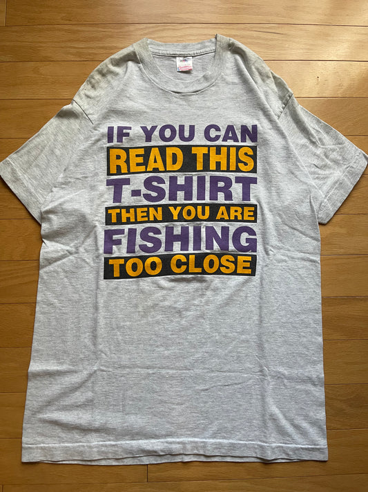 Vintage Fishing Too Close Tee