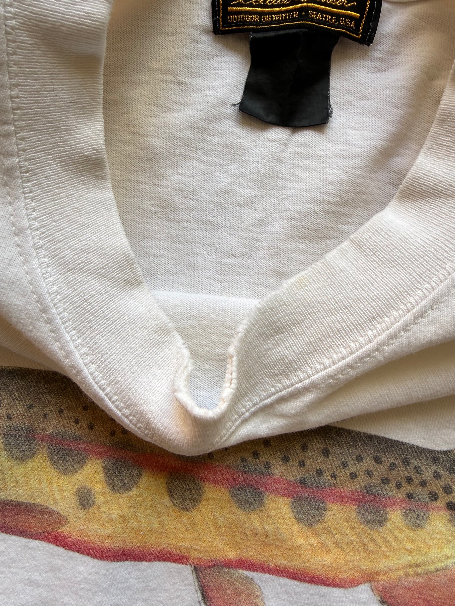 Vintage Eddie Bauer Joseph Tomelleri Golden Trout Tee