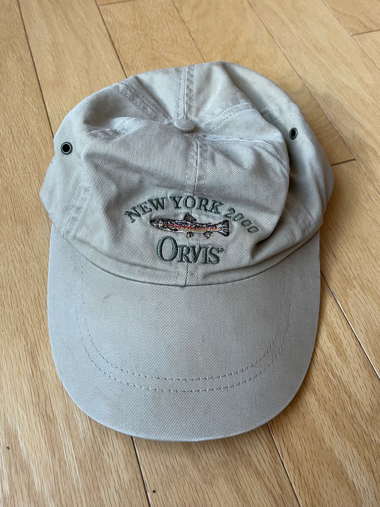 Vintage 2000 Orvis New York Brown Trout Hat